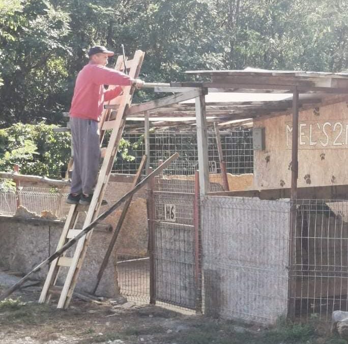 Auch in Baile sind wir wieder fleißig!  🔨